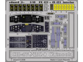 CH-47C/HC-1 Chinook interior S.A. ITALERI