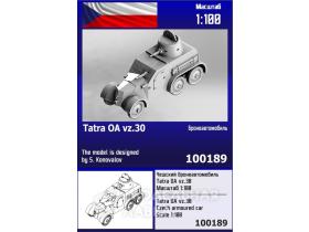 Чешский бронеавтомобиль Tatra OA vz.30