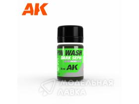 Dark Sepia PIN WASH 35ml