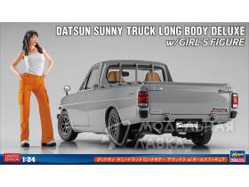 Datsun Sunny Truck Long Body Deluxe w/Girl's Figure
