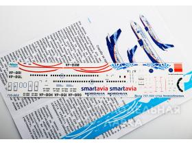 Декаль для самолета Boeing 737-500 НордАвиа