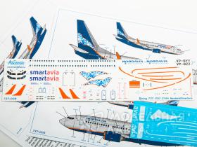 Декаль для самолета Boeing 737-700 Nordavia