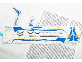 Декаль для самолета Boeing 737-700 SCAT