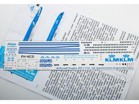 Декаль для самолета McDouglas MD-11 KLM - Royal Dutch Airlines (Douglas Aviation History)