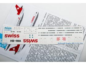 Декаль для самолета McDouglas MD-11 Swiss