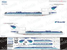 Декаль для Ту-154М КрасАйр Красноярские Авиалинии (RA-85694)