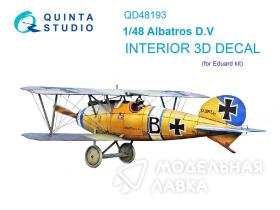 Декаль интерьера кабины Albatros D.V (Eduard)