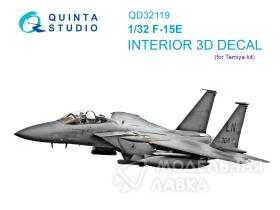 Декаль интерьера кабины F-15E (Tamiya)