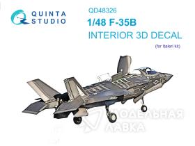 Декаль интерьера кабины F-35B (Italeri)