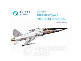 Декаль интерьера кабины F-5E-3 Tiger II (AFV Club)