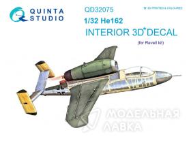 Декаль интерьера кабины He 162 Revell-330