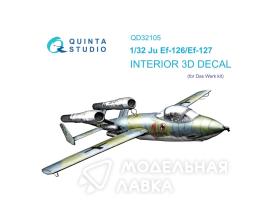 Декаль интерьера кабины Ju EF 126/EF 127 (Das Werk)