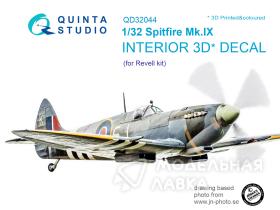 Декаль интерьера кабины Spitfire Mk. IX (для модели Revell)