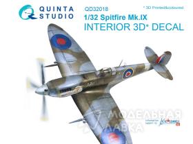 Декаль интерьера кабины Spitfire Mk.IX (для модели Tamiya)