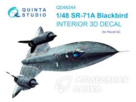 Декаль интерьера кабины SR-71A (Revell)