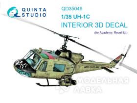 Декаль интерьера кабины UH-1C (Academy)