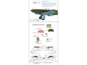 Декаль интерьера кабины Як-1 (ранние серии) (для модели Modelsvit/ЮФ)