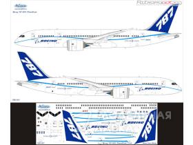 Декаль на самолет B 787-800 Dreamliner