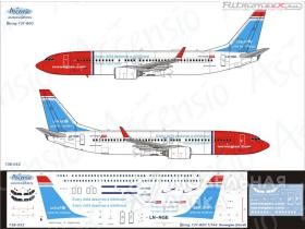 Декаль на самолет Boeing 737-800 Norwegian (Unicef)