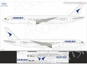 Декаль на самолет Boeing 777-200 ИрАэро