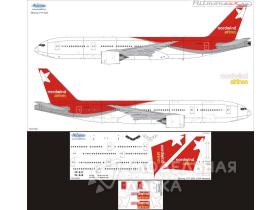 Декаль на самолет Boeing 777-200 Нордвинд