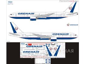 Декаль на самолет Boeing 777-200 ОренАйр