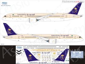 Декаль на самолет Boeing 787-9 Saudian