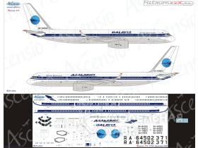 Декаль на  Tu-214 Туполев ДальАвиа