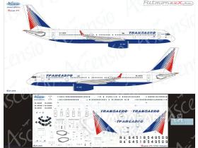 Декаль на  Tu-214 Туполев Трансаэро