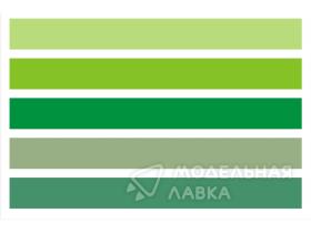 Декаль полноцветная обратная,цветовое поле (оттенки зеленого, ТИП 2), А5