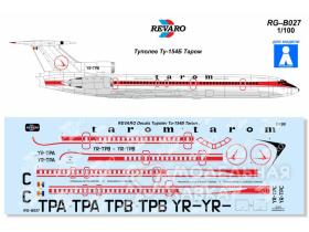 Декаль Ту-154Б Tarom