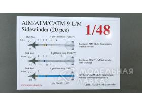 Декали для AIM/ATM/CATM-9 L/M Sidewinder (10 pcs)