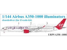 Декали для Airbus A350 for Zvezda kit