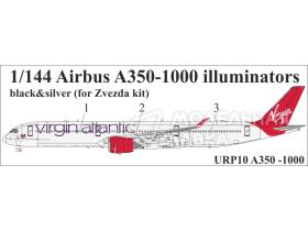 Декали для Airbus A350 for Zvezda kit