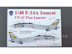 Декали для F-14A Tomcat VF-21 Lancer