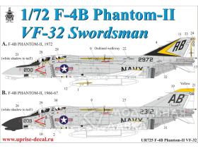 Декали для F-4B Phantom-II VF-32