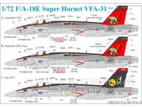 Декали для F/A-18E Super Hornet VFA-31 CAG