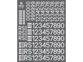 Декали Номера бронетехники Германии. ВОВ.