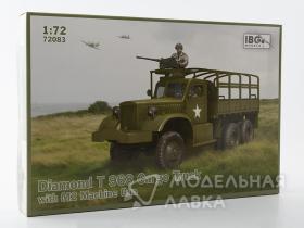 Diamond T 968 Cargo Truck with M2 Machine Gun