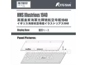 Display Base for HMS Illustrious 1940