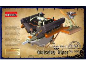Двигатель Wolseley Viper Allied WWI water-cooled inline engine