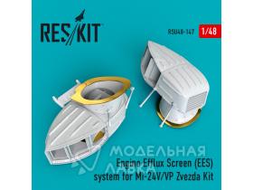 Engine Efflux Screen (EES) system for Mi-24V/VP