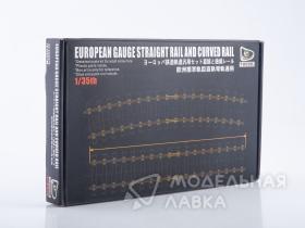 European Gauge Straight Rail and Curved Rail