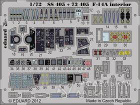 F-14A interior S.A. HOBBY BOSS