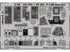 F-14B interior S.A. HOBBY BOSS