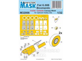 Fiat G.50B Bicomando MASK 1/32