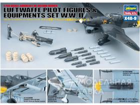 Фигурки Luftwaffe Pilot Figures & Equipment Set WWII