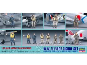 Фигурки пилотов W.W.II Pilot Figure Set (JAPANESE, German, U.S./BRITISH Pilot