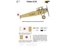 Fokker D.VII. Lithuanian Air Force