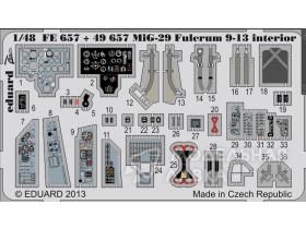 Фототравление для MiG-29 Fulcrum 9-13 interior S.A.